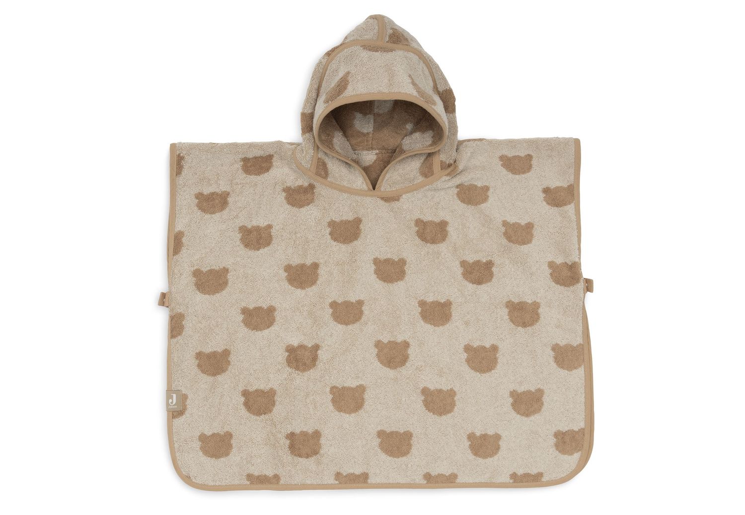 Jollein · Badponcho Badstof - Jacquard beren