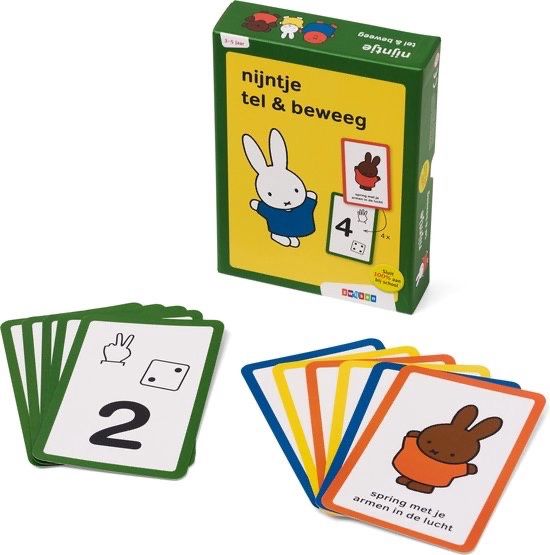 Nijntje tel en beweeg. 3+