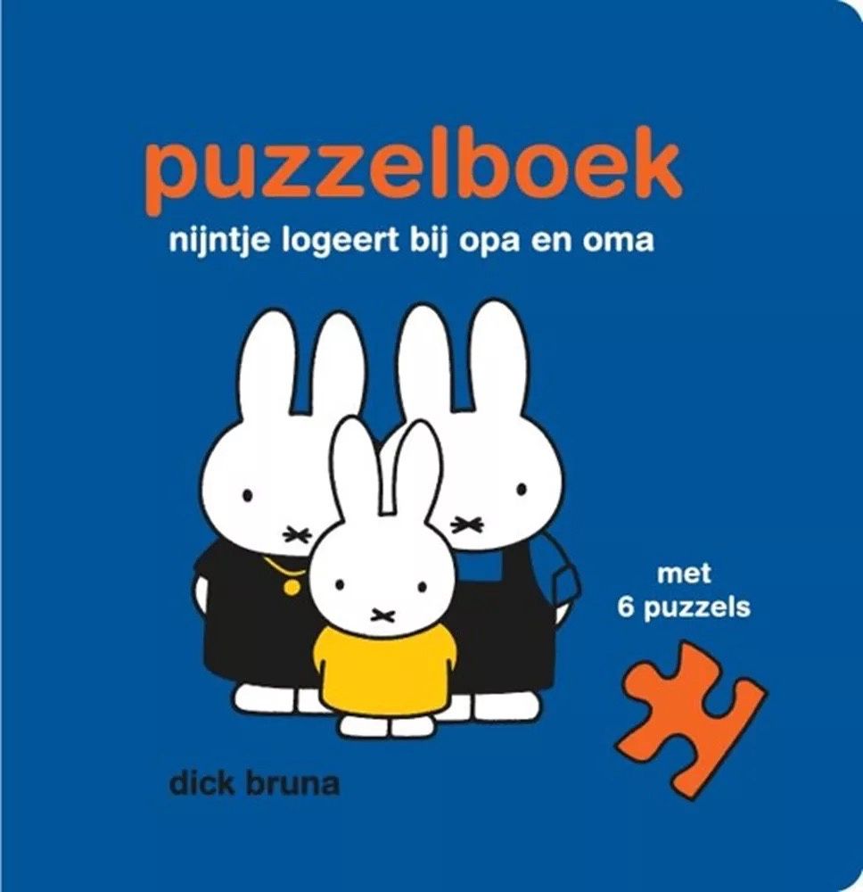 Nijntje logeert bij opa en oma. (puzzelboek)