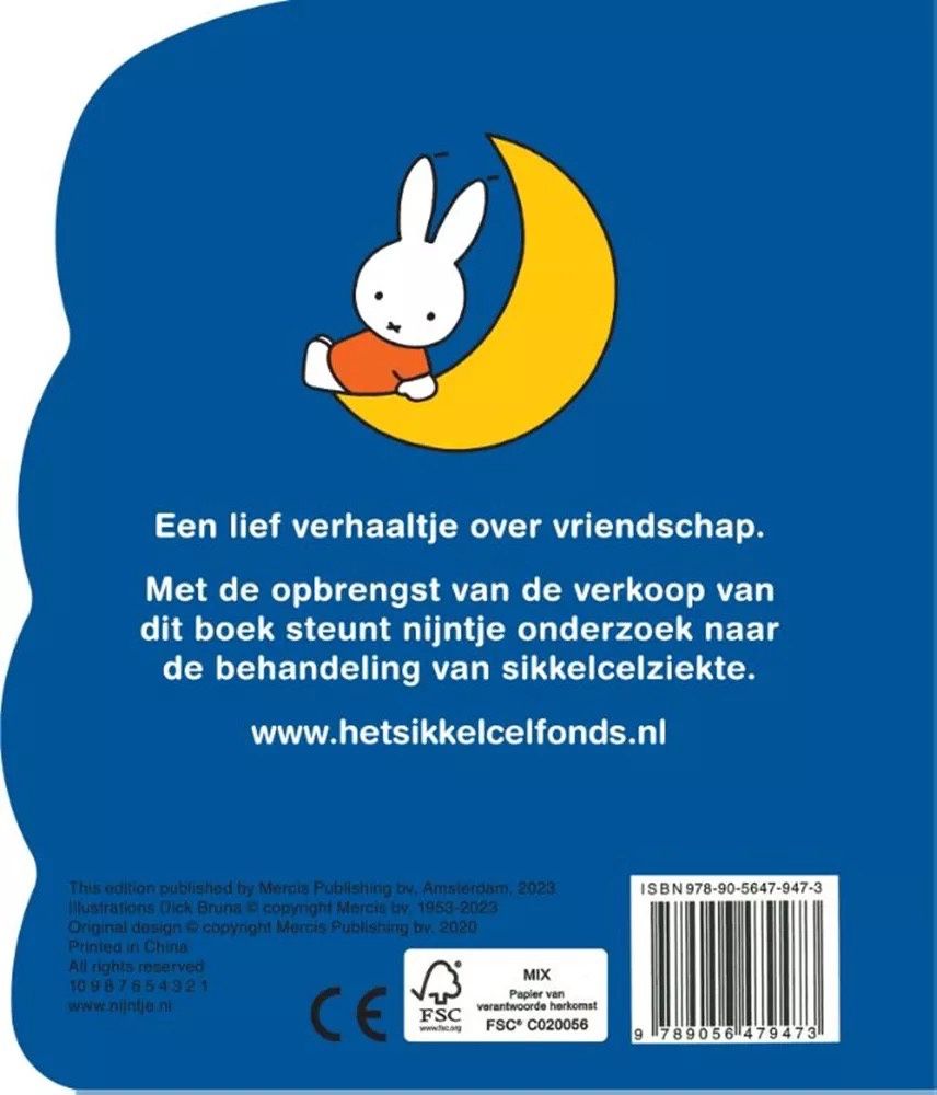 Nijntje en Nina beste vriendjes. 1+