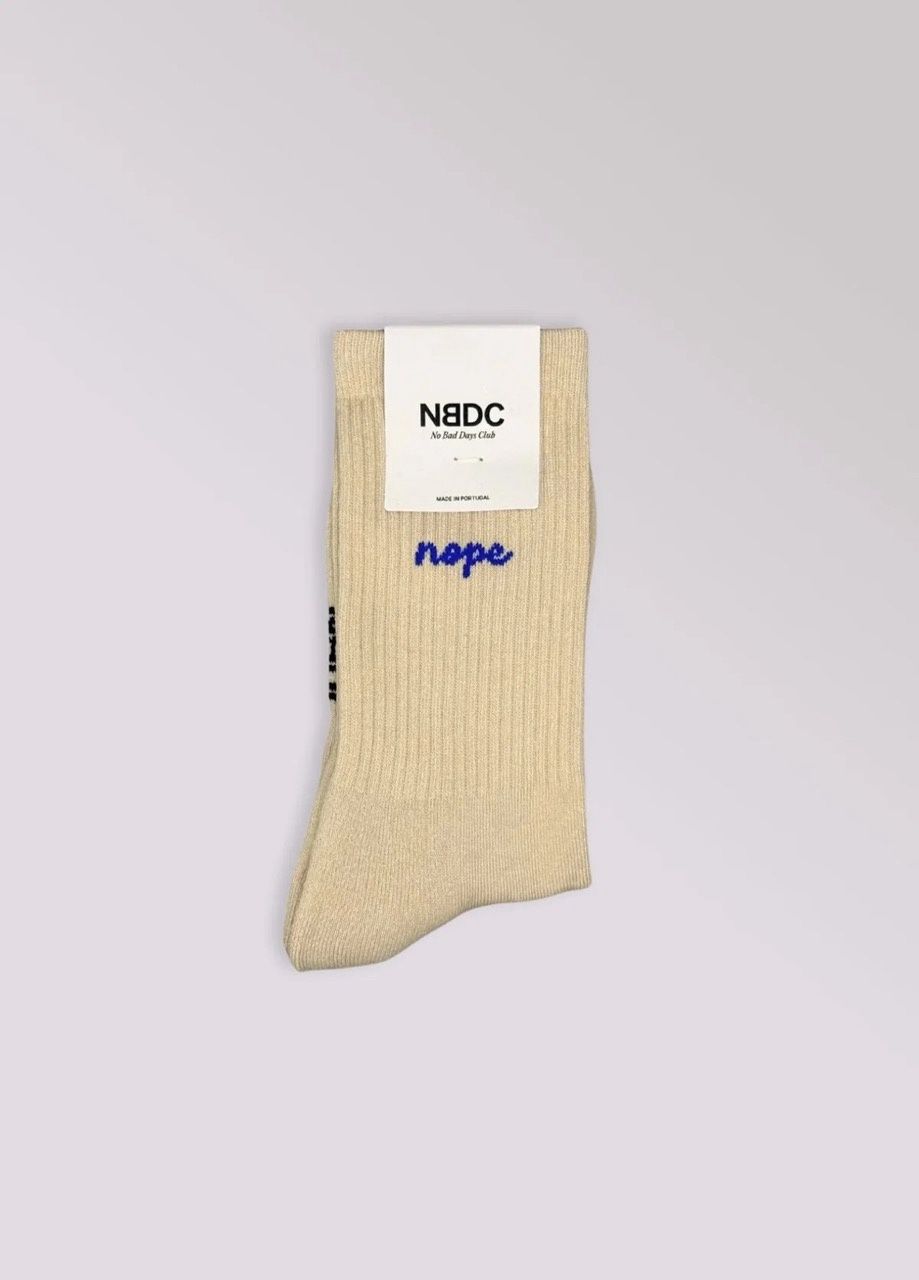 No Bad Days Club · NOPE SOCKS