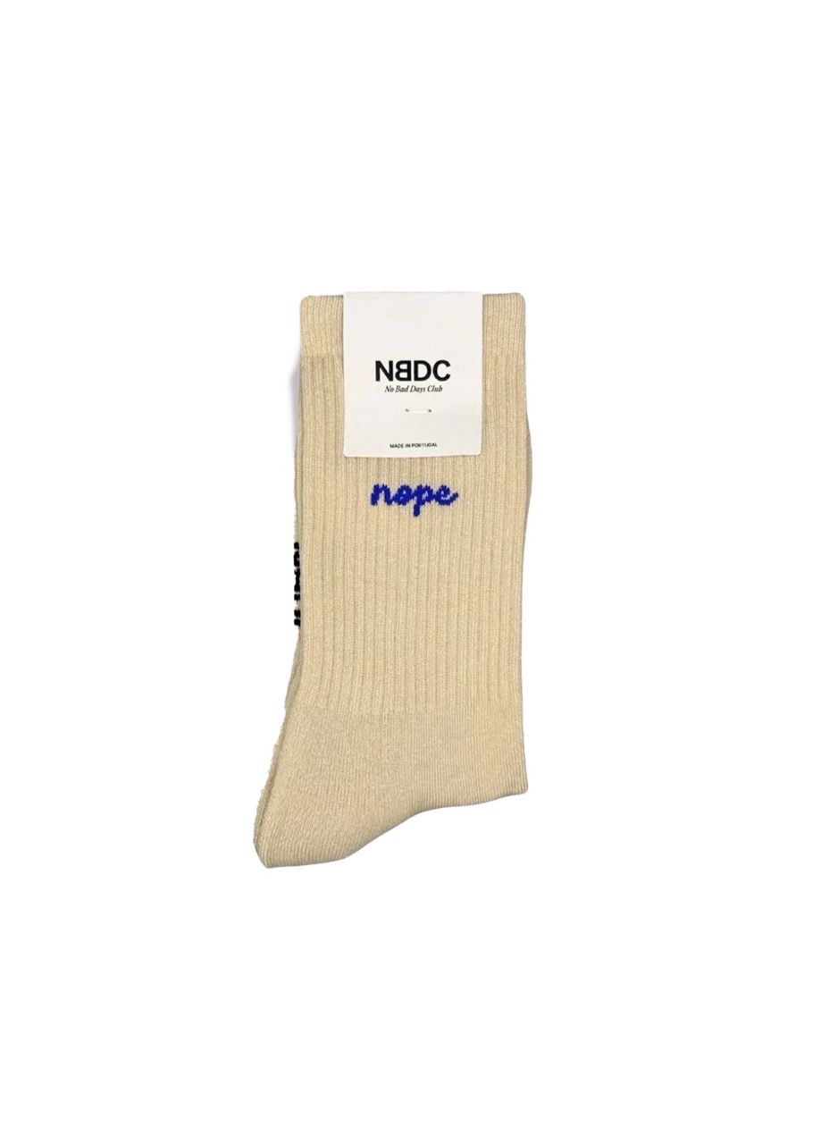 No Bad Days Club · NOPE SOCKS