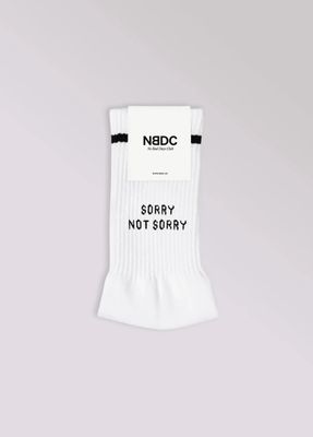 No Bad Days Club · SORRY NOT SORRY SOCKS