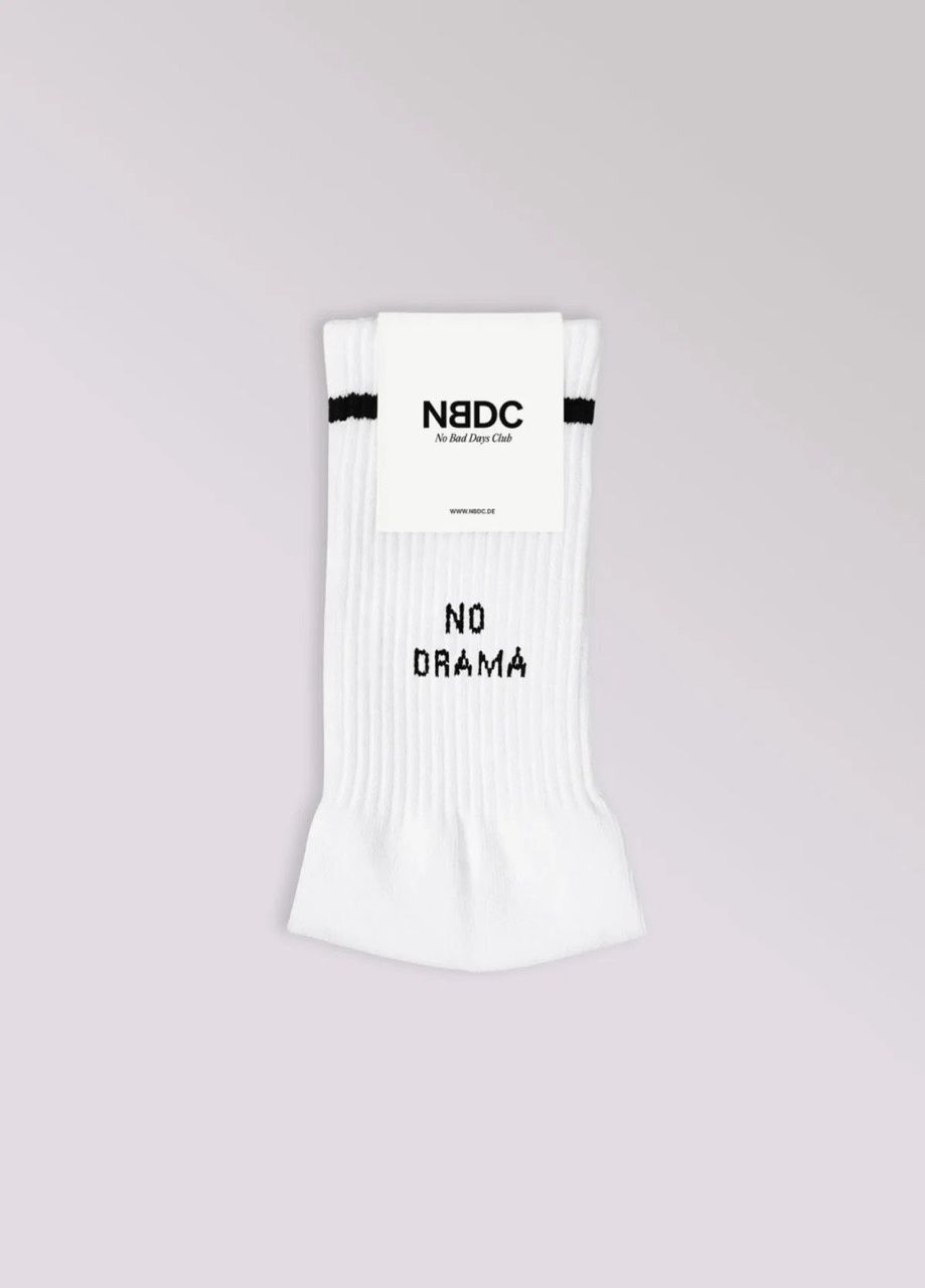 No Bad Days Club · NO DRAMA SOCKS