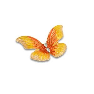 Broche · vlinder gold-yellow-orange