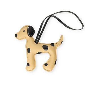 Sleutelhanger hond brown-black