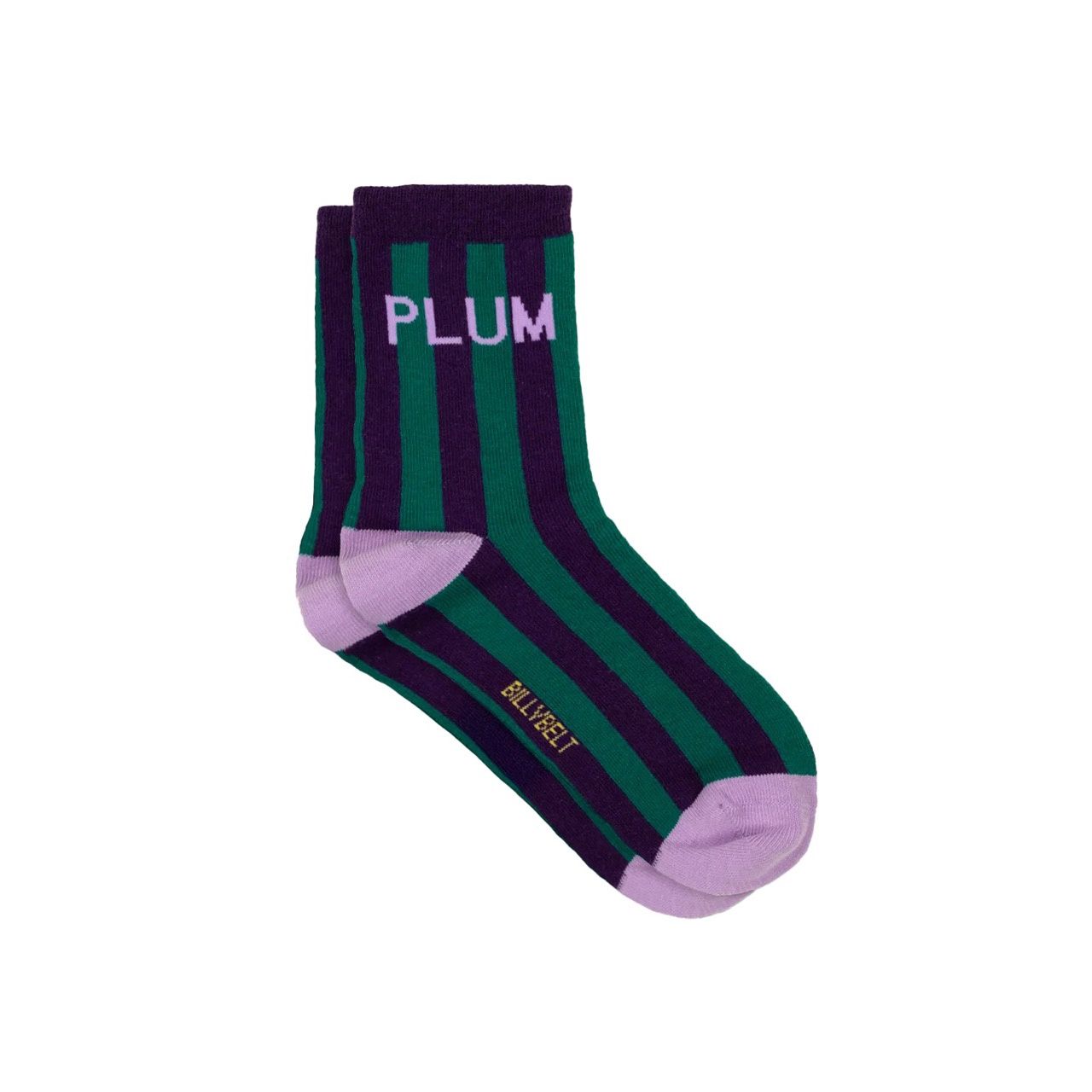 Billybelt · Gestreepte sokken - Plum