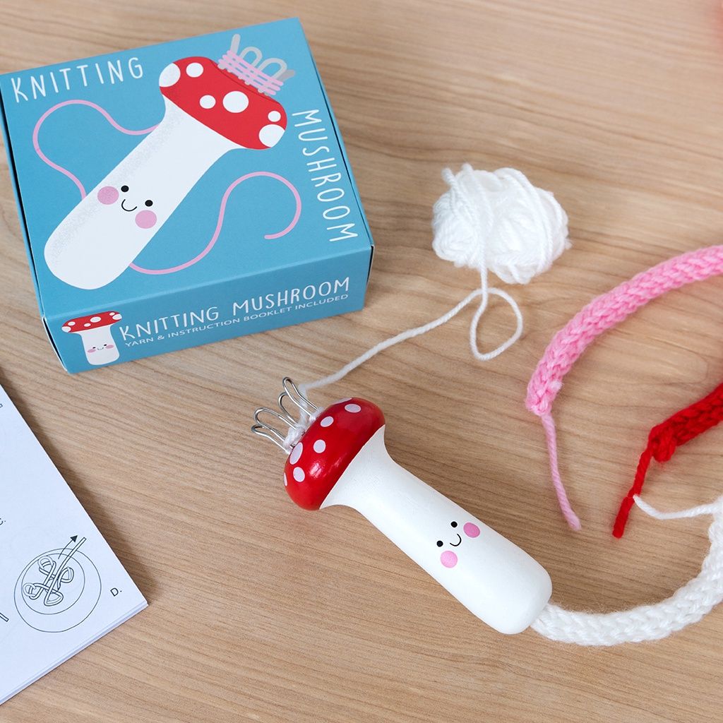 REX · Paddenstoelen kit breien