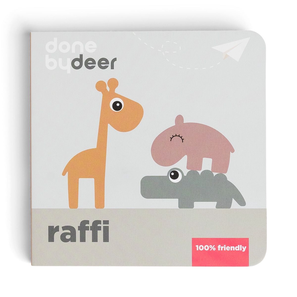 Done by Deer · Bordboek vrienden - raffi - kleurenmix
