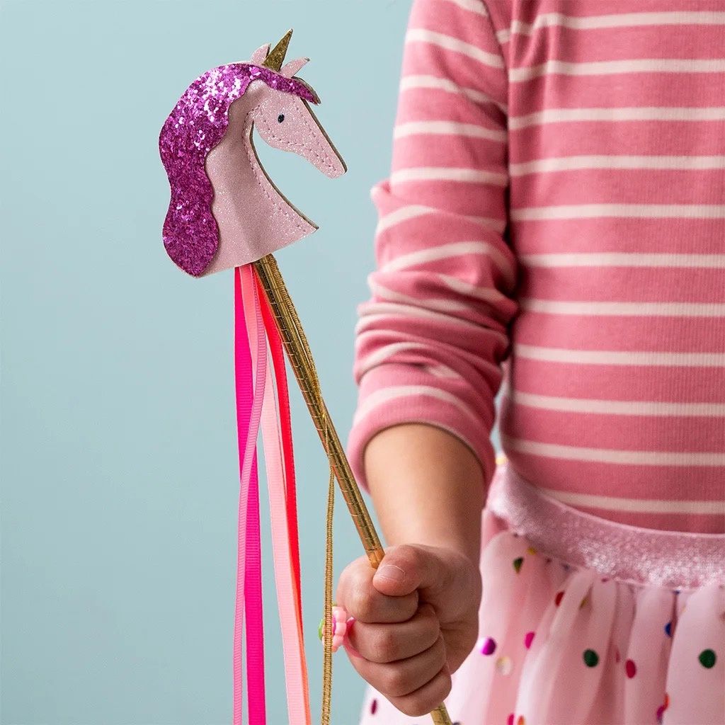 REX · Glitter staf - Unicorn