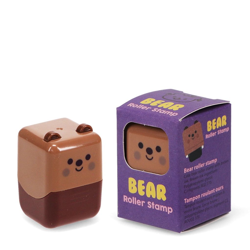 REX · Roller stamp bear