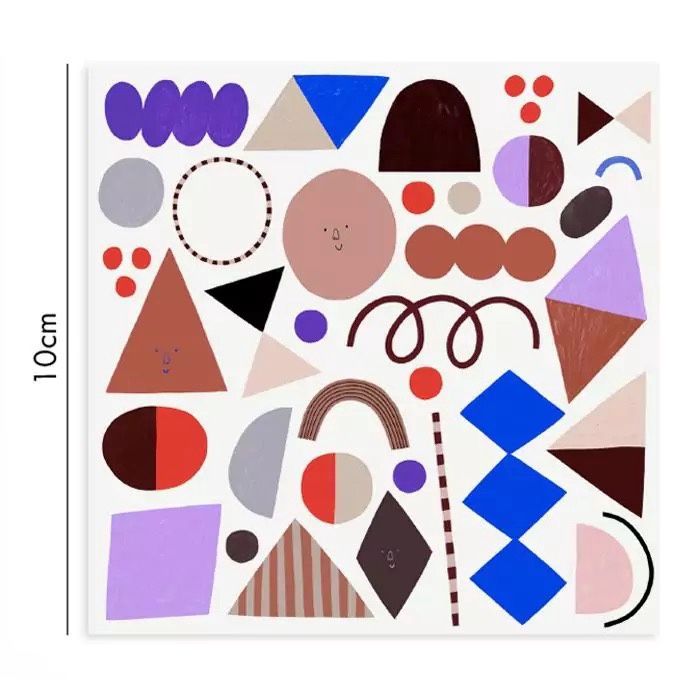 Nuukk · Porselein Stickers - Abstract