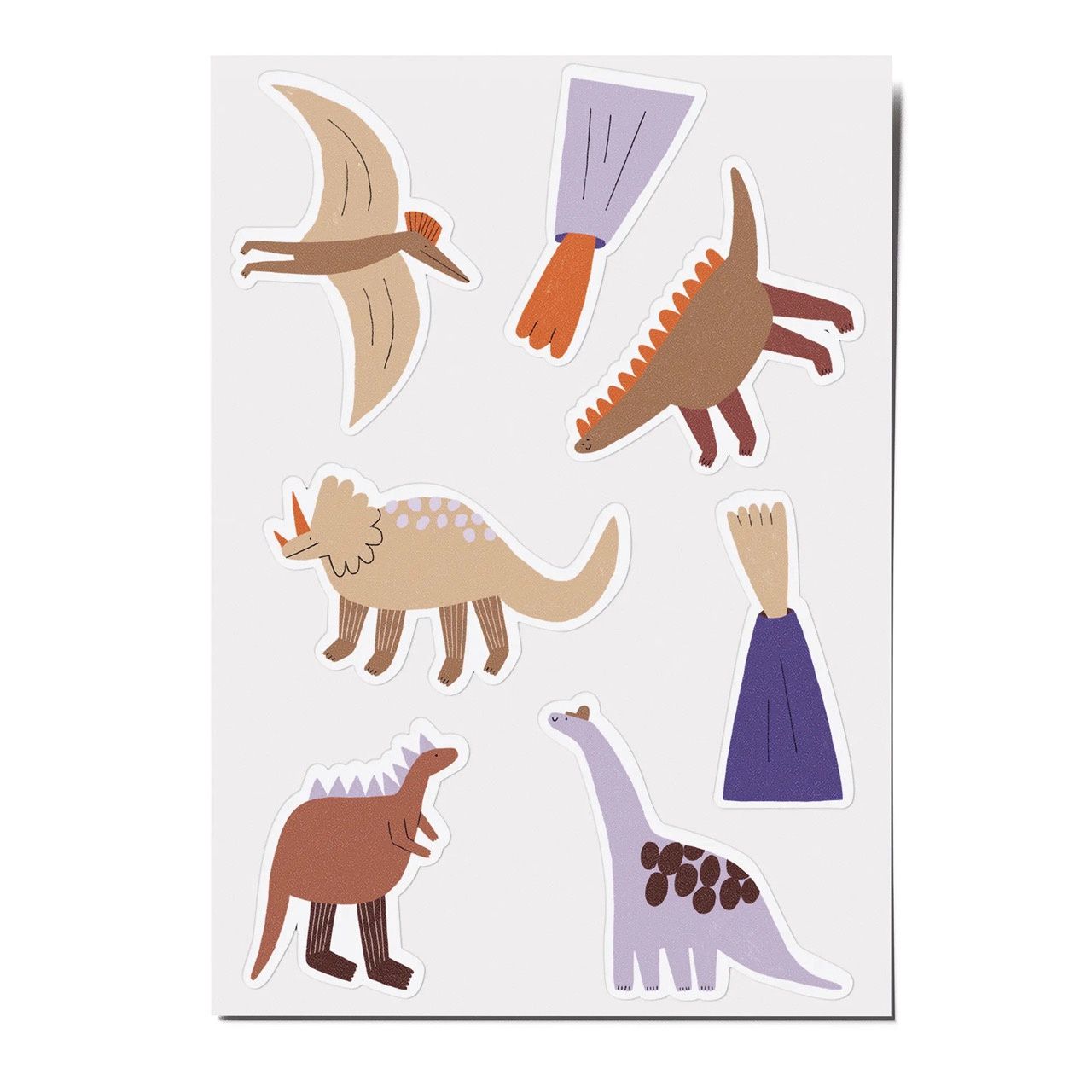 Nuukk · Papier stickers - Dinos