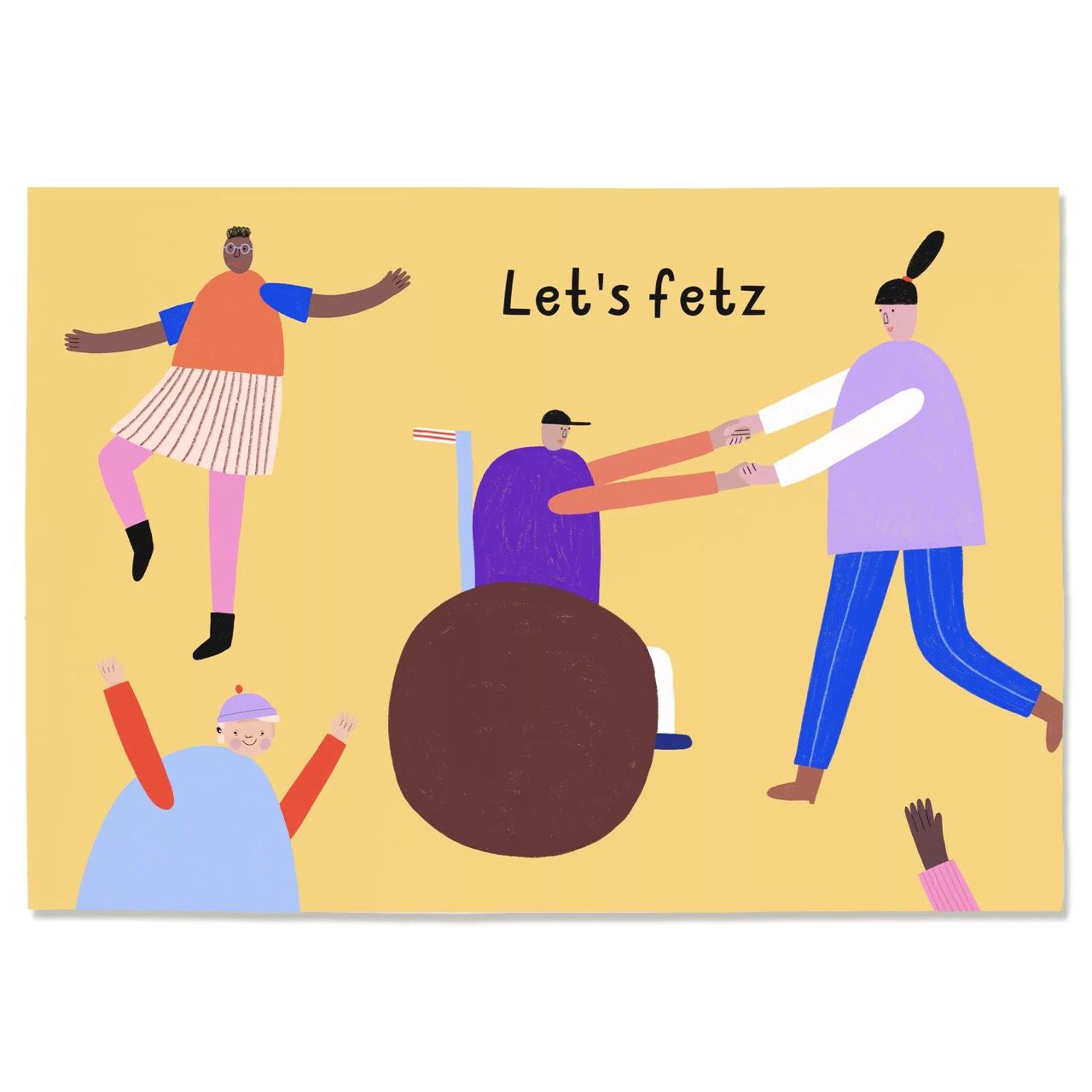 Postcard · Let's Fetz