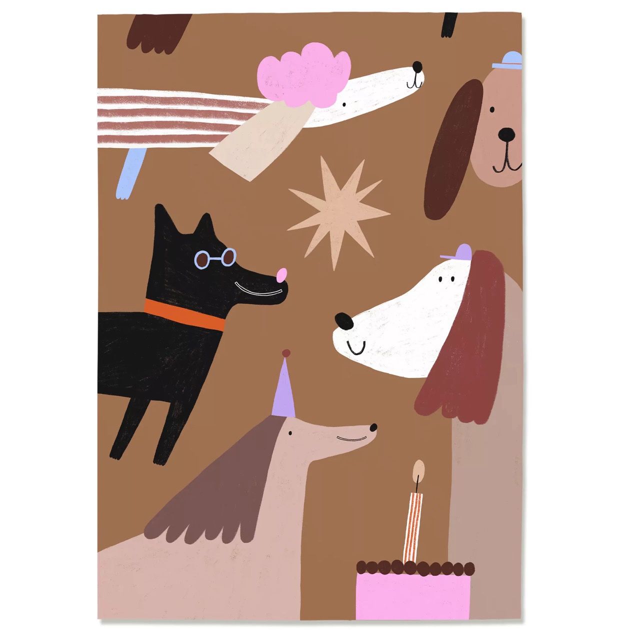 Postcard · Verjaardag Hond