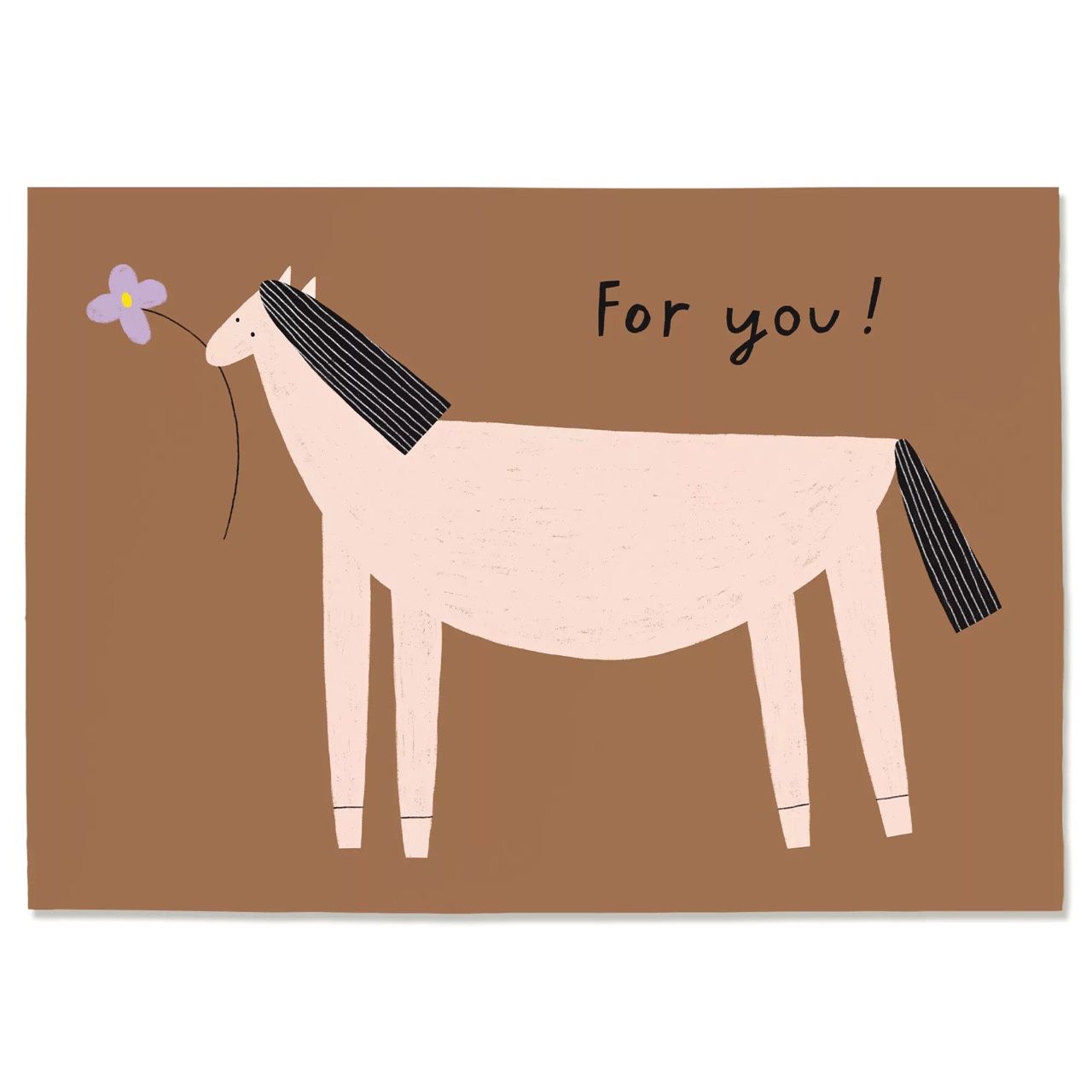 Postcard · For You - Paard