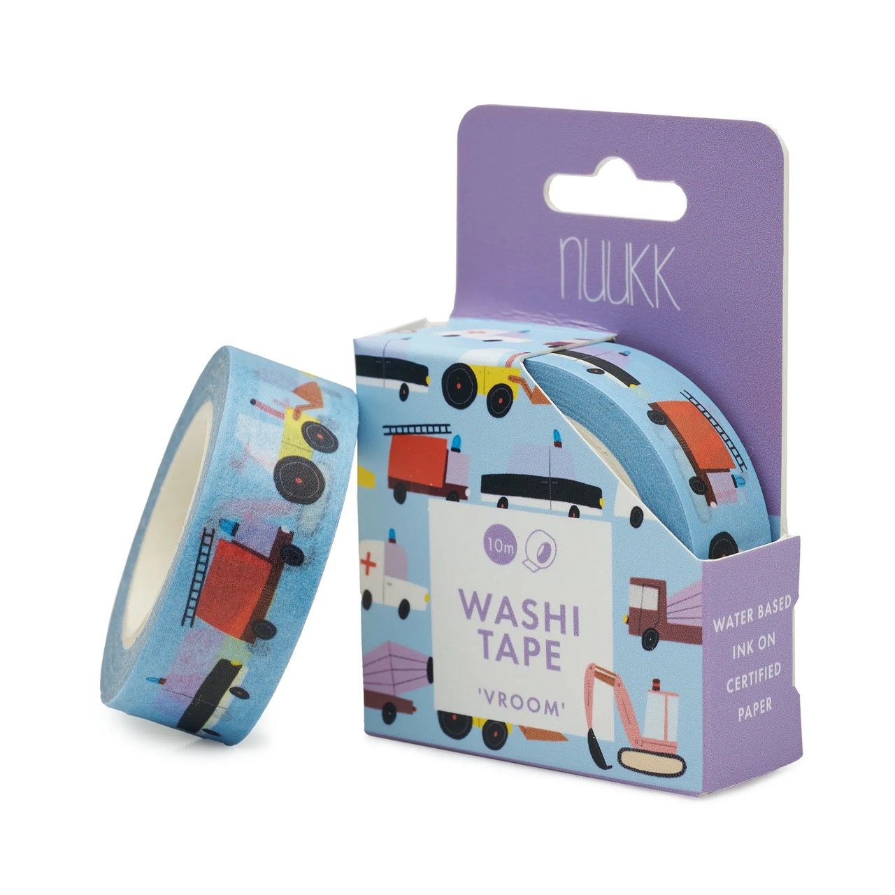 Nuukk · Washi Tape - Voertuigen