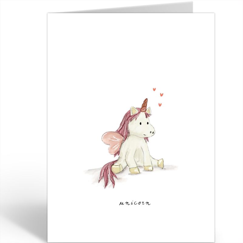 Wenskaart Nadine · UNICORN