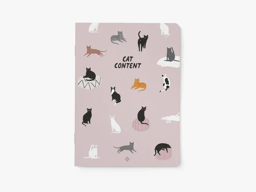 Notebook petisfaction "CATS"
