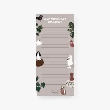 Notepad · narrow 'dogs'
