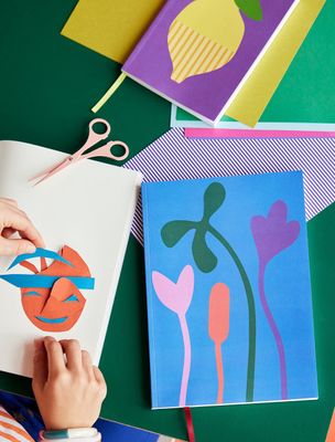 Studio Roof - Notebook A4 - Flowers