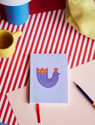 Studio Roof - Notebook A6 - Bird