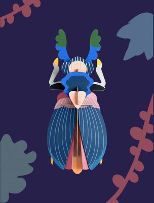 Studio Roof - Big insects - Japanese beetle