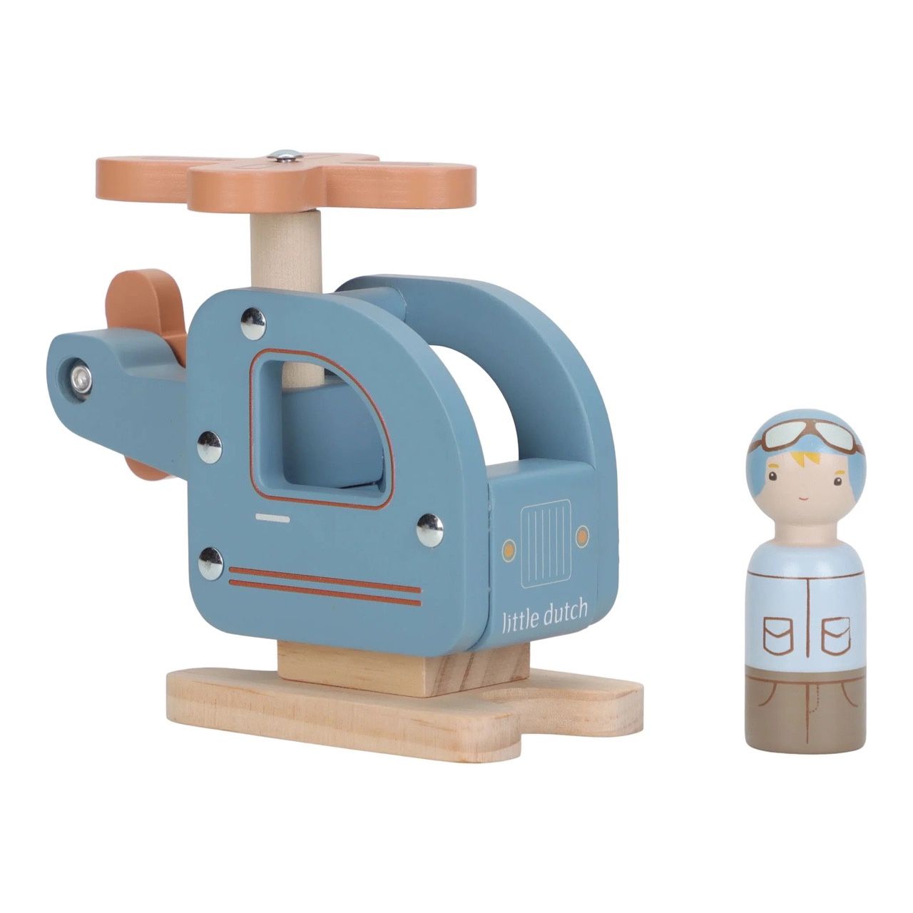 Little Dutch · Houten helikopter FSC