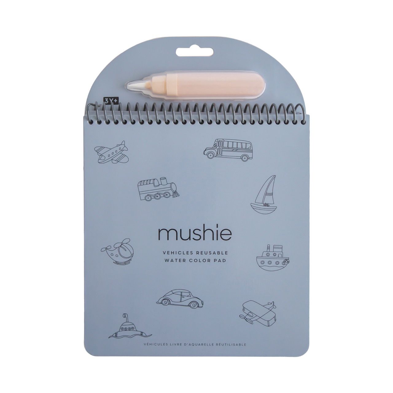 MUSHIE · water color pad · voertuigen