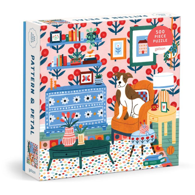 Puzzel hond patronen - 500 stukjes