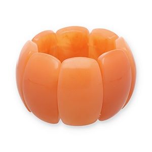 Armbanden resin • flame orange