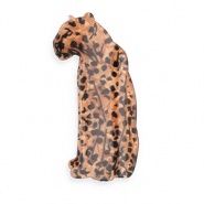 Haarklem luipaard brown-black
