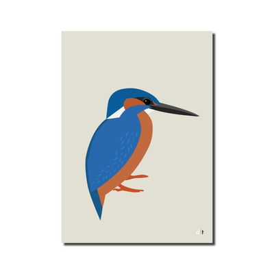 Print IJsvogel A4