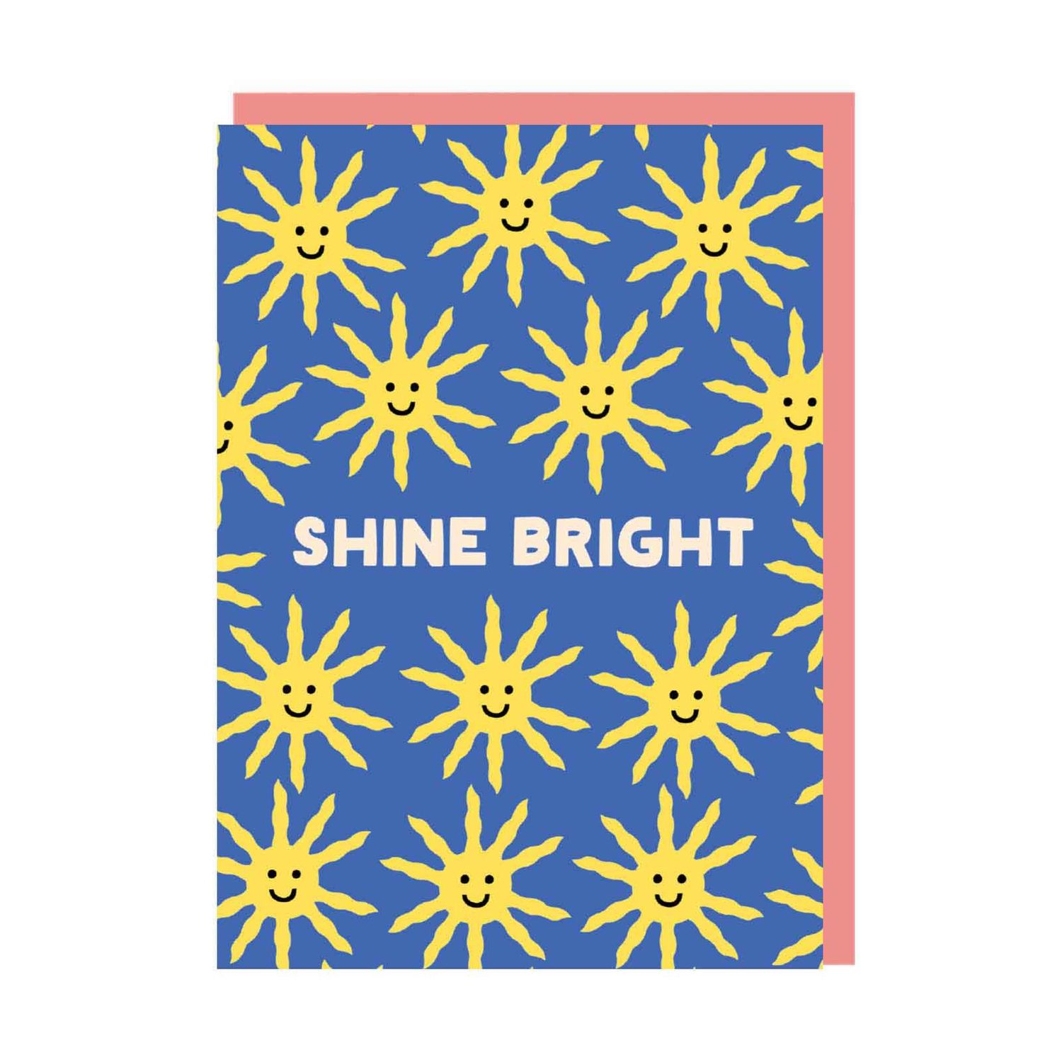 Wenskaart · Shine Bright
