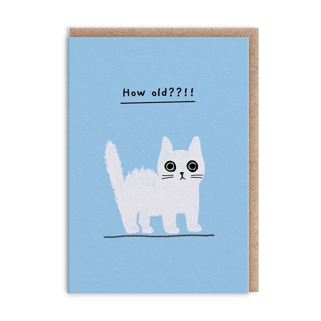 Wenskaart · How Old Kitten Mini