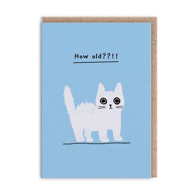 Wenskaart · How Old Kitten Mini