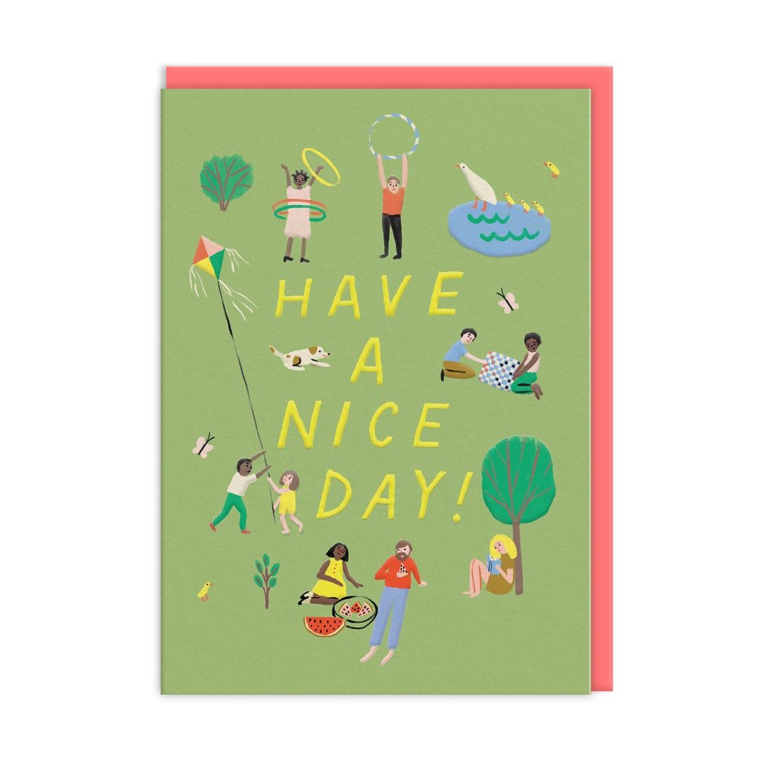 Wenskaart · Have a Nice Day Park