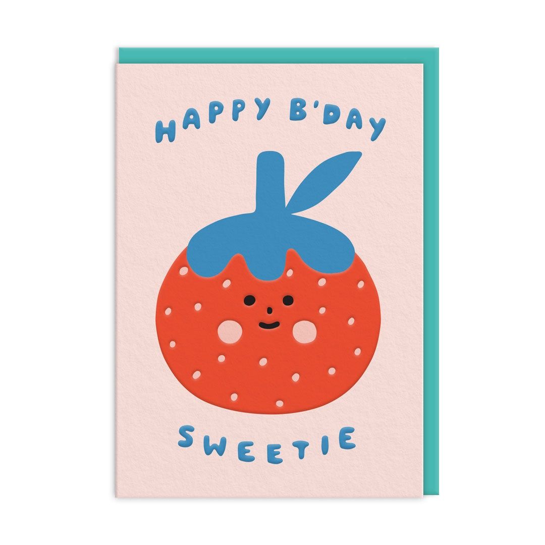 Wenskaart · Sweetie Strawberry
