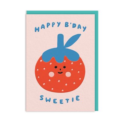 Wenskaart · Sweetie Strawberry