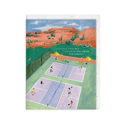 Wenskaart · Pickleball