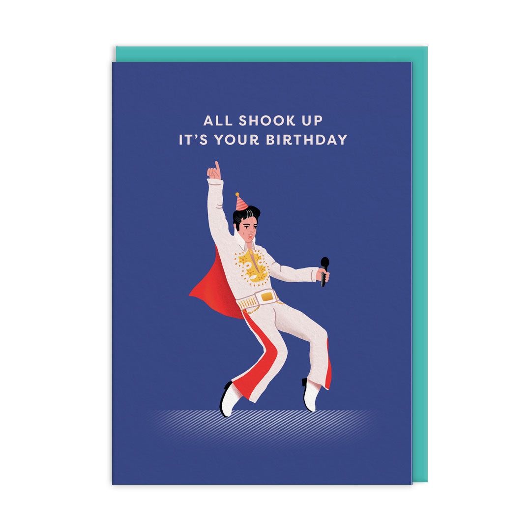 Wenskaart · Elvis Birthday