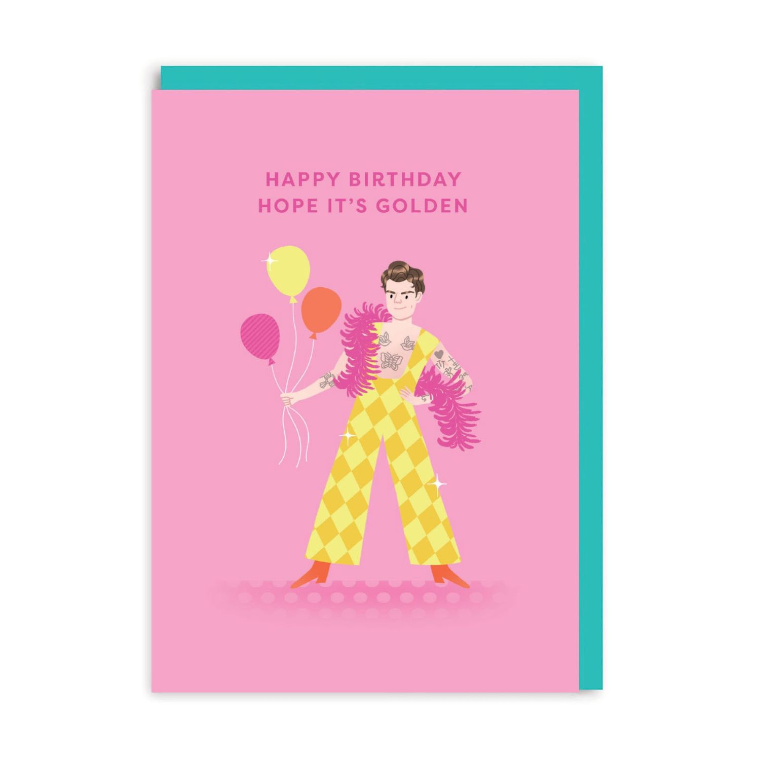 Wenskaart · Harry Styles Golden Birthday