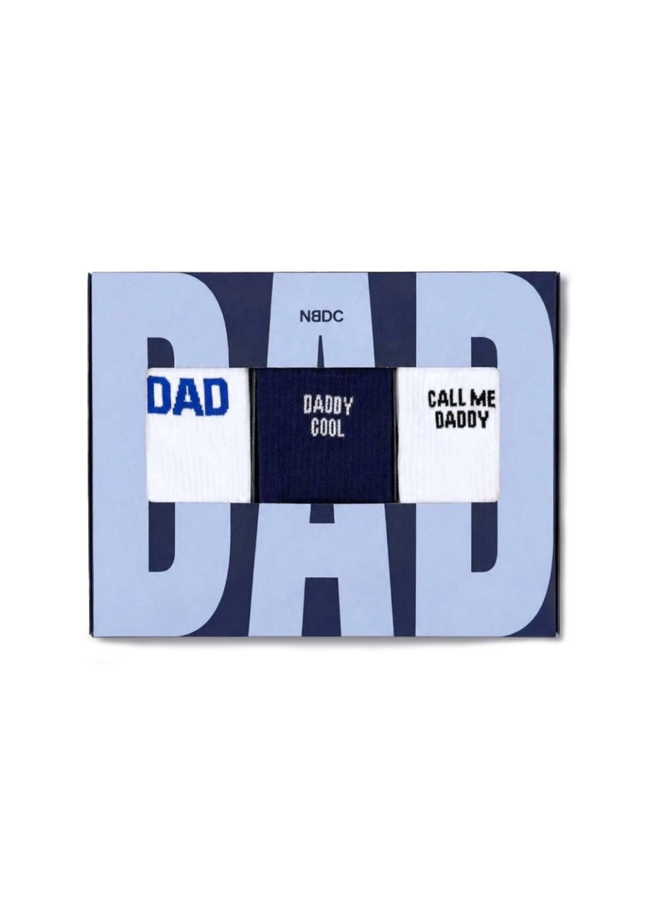 No Bad Days Club · 3-PACK - DAD BLAU, DADDY COOL DUNKELBLAU, CALL ME DADDY RETRO