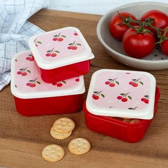 REX · Snackboxen (set van 3) - Kleine kersen