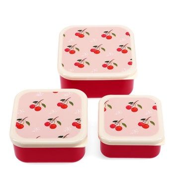 REX · Snackboxen (set van 3) - Kleine kersen