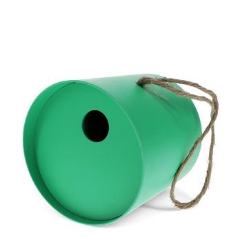 REX · Rond bamboevezel vogelhuisje - Groen