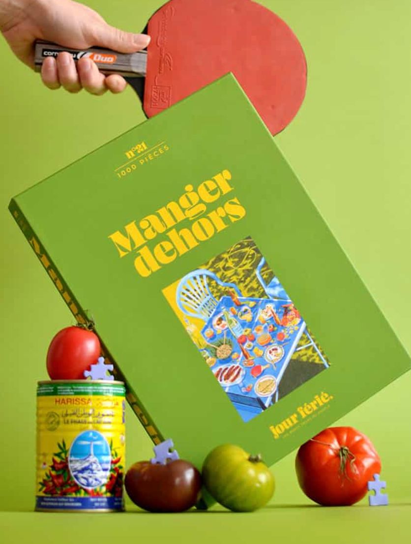 Jour Férié puzzel · Manger dehors - 1000 stukjes