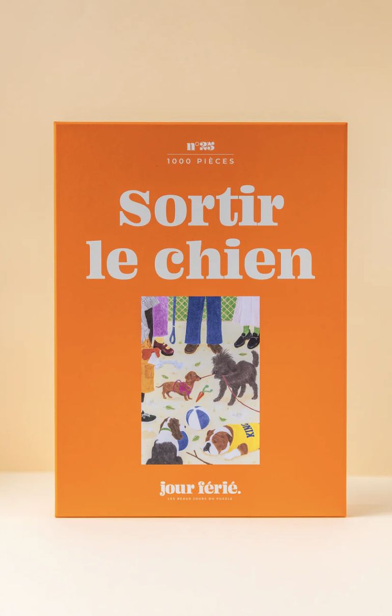 Puzzel 'Sortir le chien' 1000 stukjes