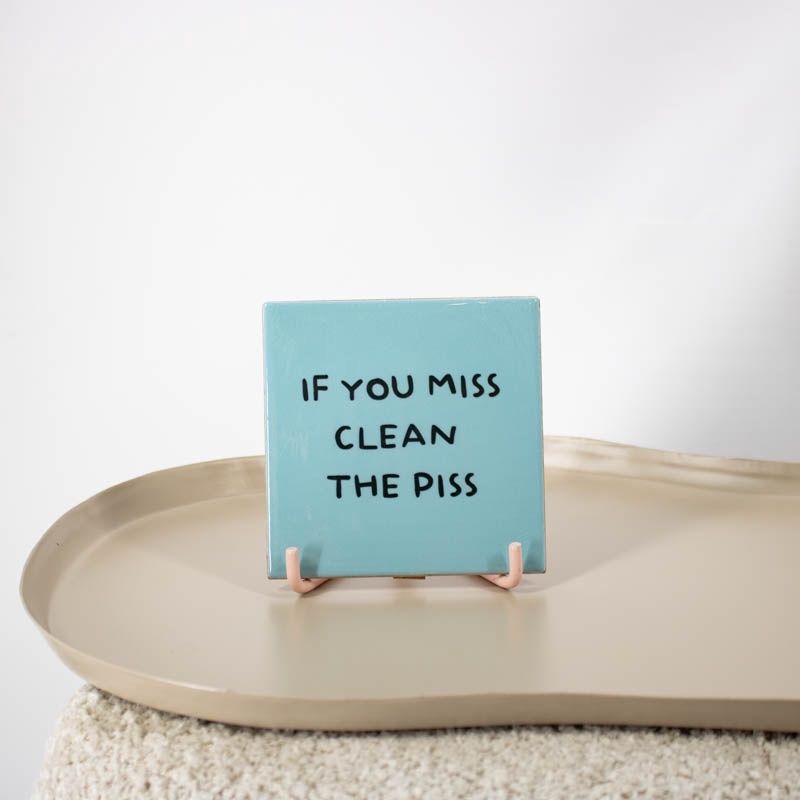 Tegeltje · If you miss