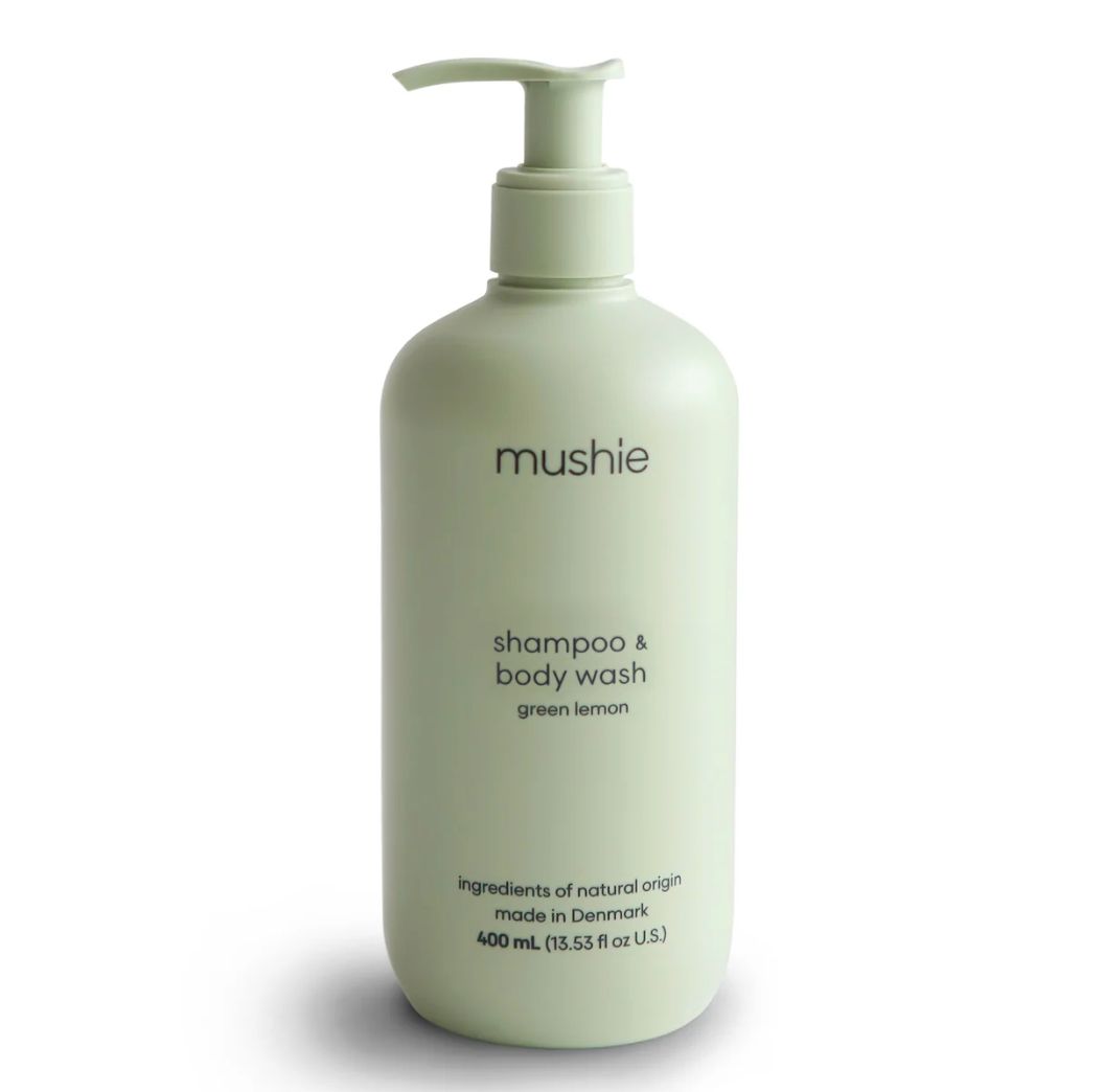 MUSHIE · shampoo &amp; body wash  green lemon
